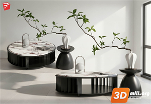 Tea Table Skp Files 